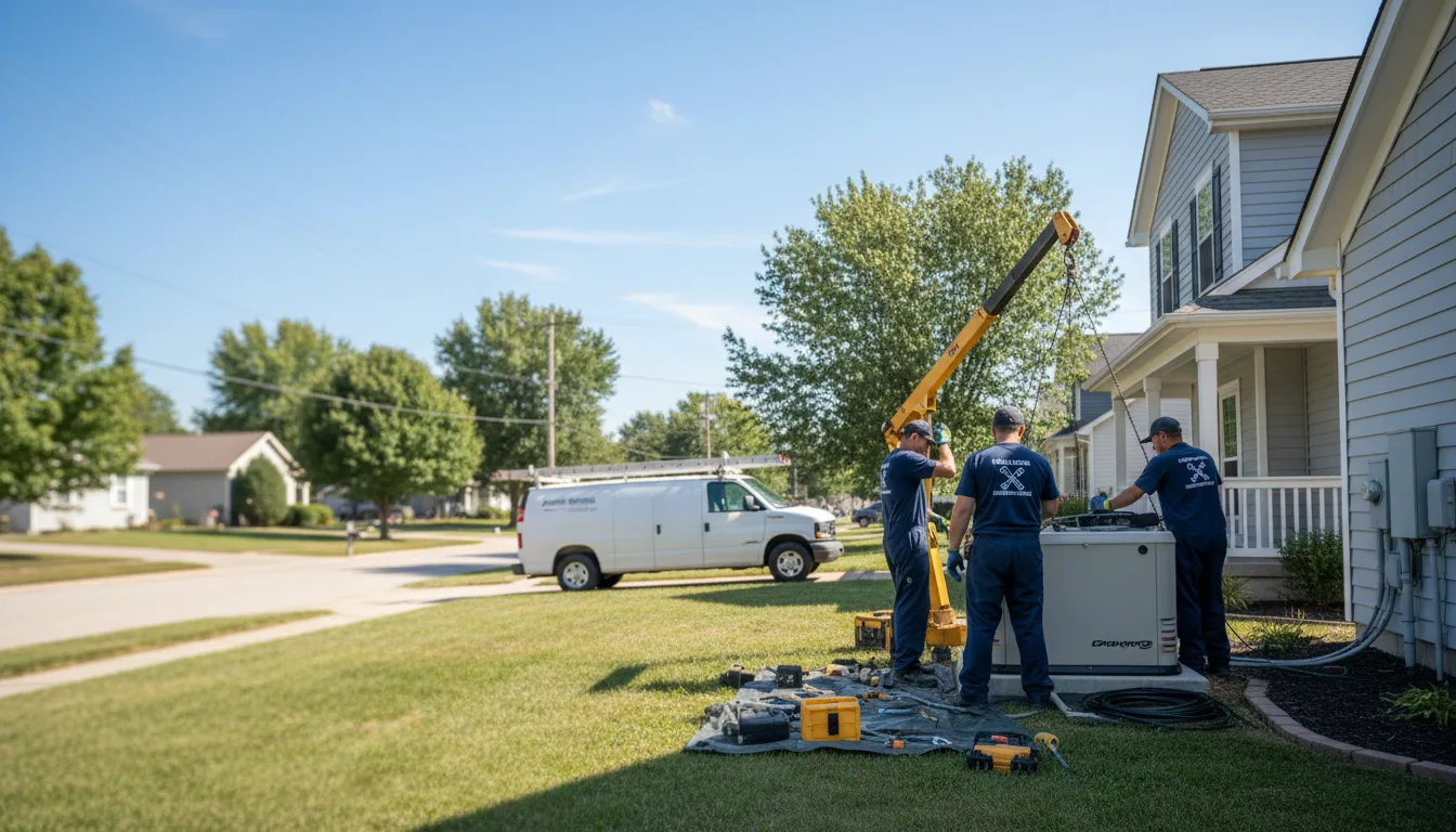 Generator Installation in Redfield, IA near me